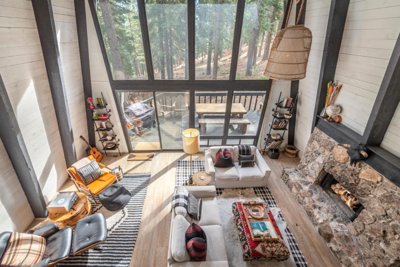 Mid Century Modern A-Frame Cabin At Northstar Villa Truckee Dış mekan fotoğraf