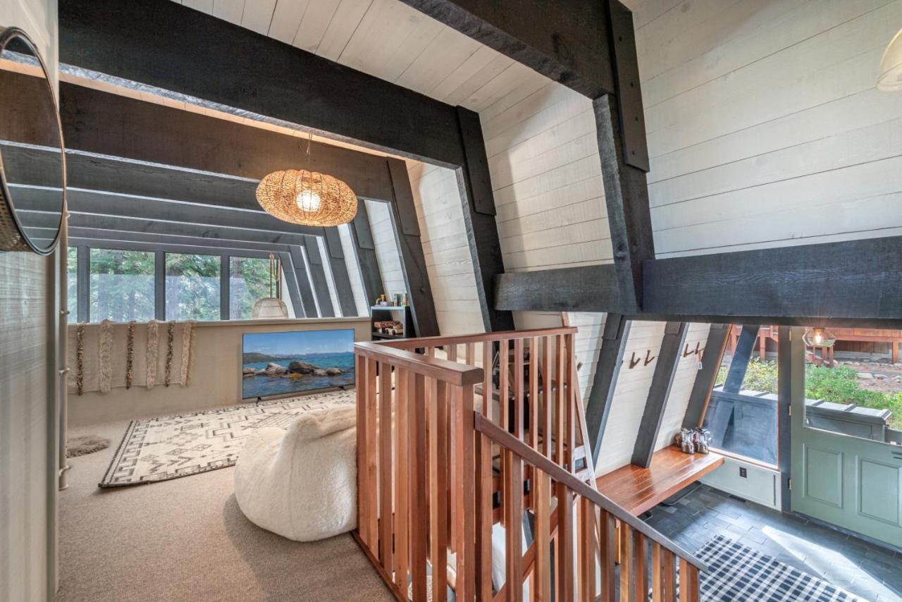 Mid Century Modern A-Frame Cabin At Northstar Villa Truckee Dış mekan fotoğraf